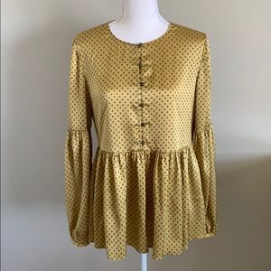 Olivia Palermo X Banana Republic Blouse Sz Small
